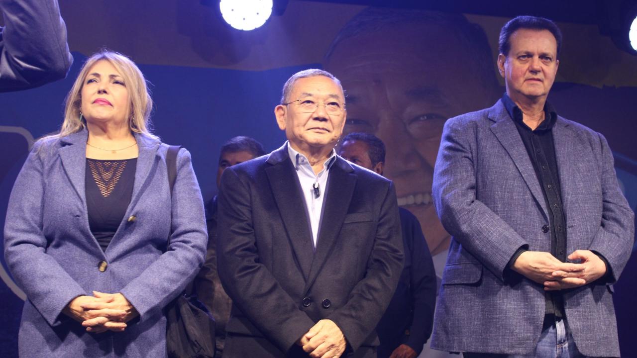 Com a presença de autoridades estaduais Dr. Sato lança pré-candidatura na cidade de Jandira