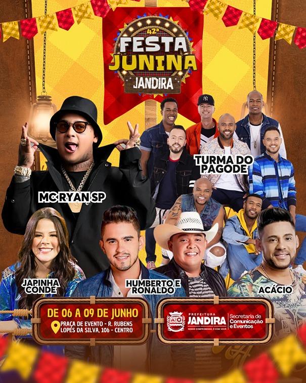 Festa Junina de Jandira chega à sua 42ª edição com Shows Imperdíveis e Muita Tradição