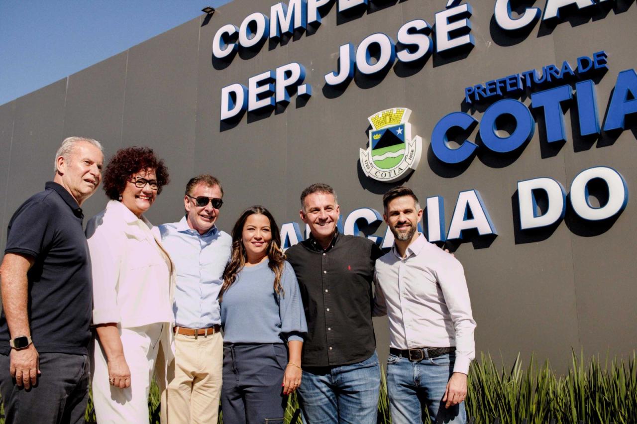 Rogério Franco e Angela Maluf entregam o moderno Complexo de Saúde ‘Deputado José Camargo’, em Cotia