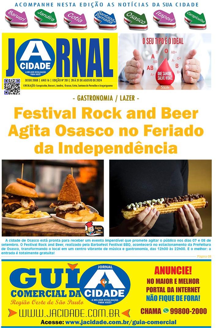Jornal A CIDADE ed 201 Agosto 2024