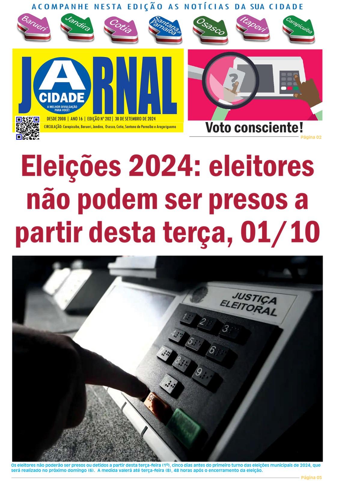 Jornal A CIDADE ed 202 Setembro 2024