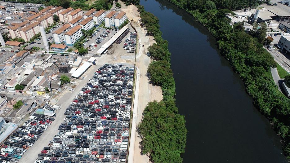 Prefeitura avança com as obras do novo acesso à Vila Gustavo Correia e Barueri