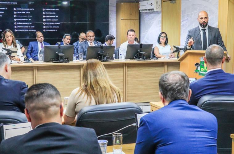 Prefeito Gerson Pessoa participa da 1º Sessão Ordinária do ano