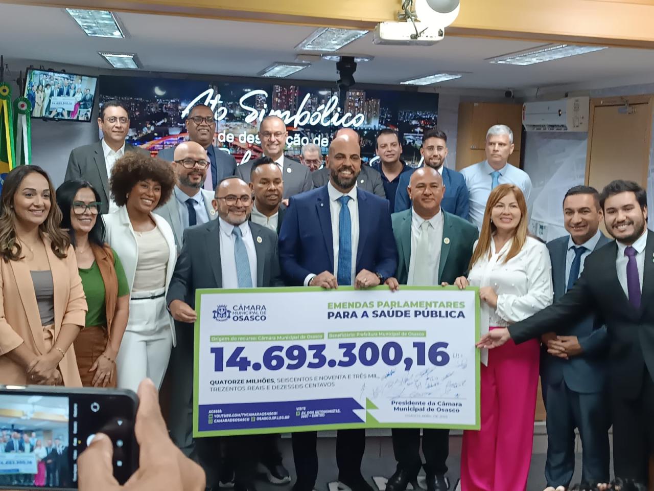 Vereadores destinam mais de R$14 milhões à Saúde