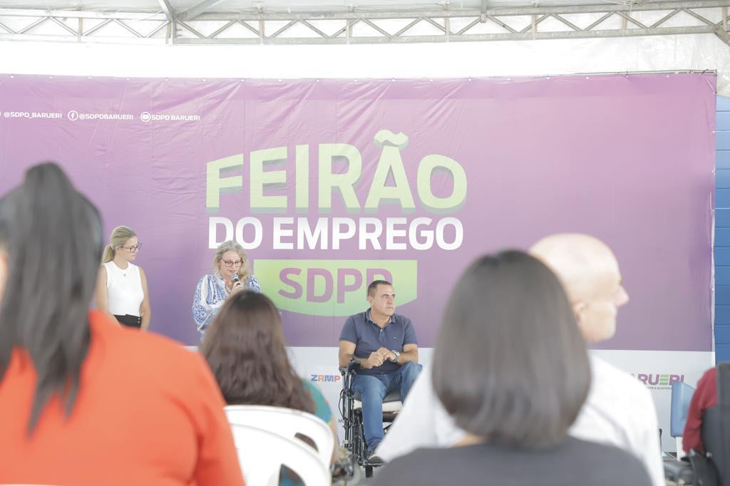 Feirão de Emprego SDPD 2025 em Barueri oferece oportunidades para pessoas com deficiência