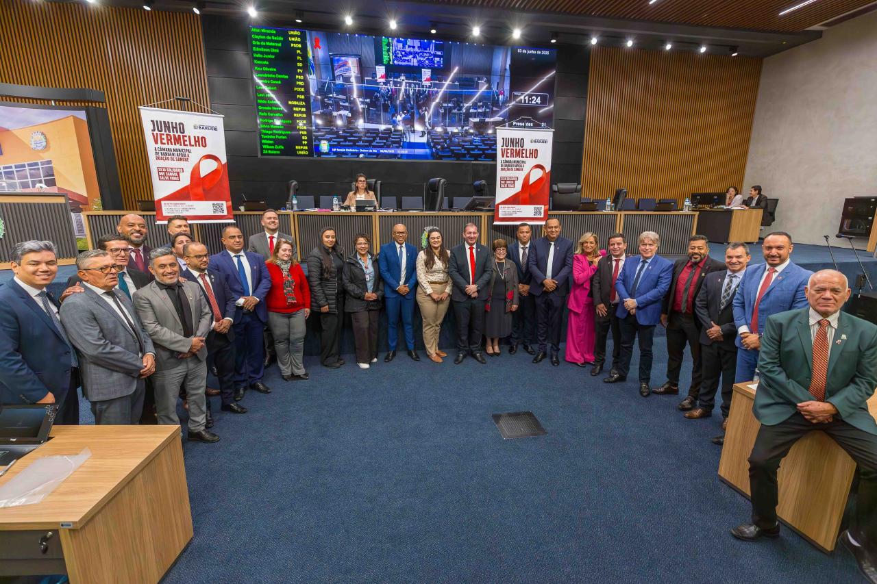 Câmara de Barueri lança campanha de incentivo à doação de sangue