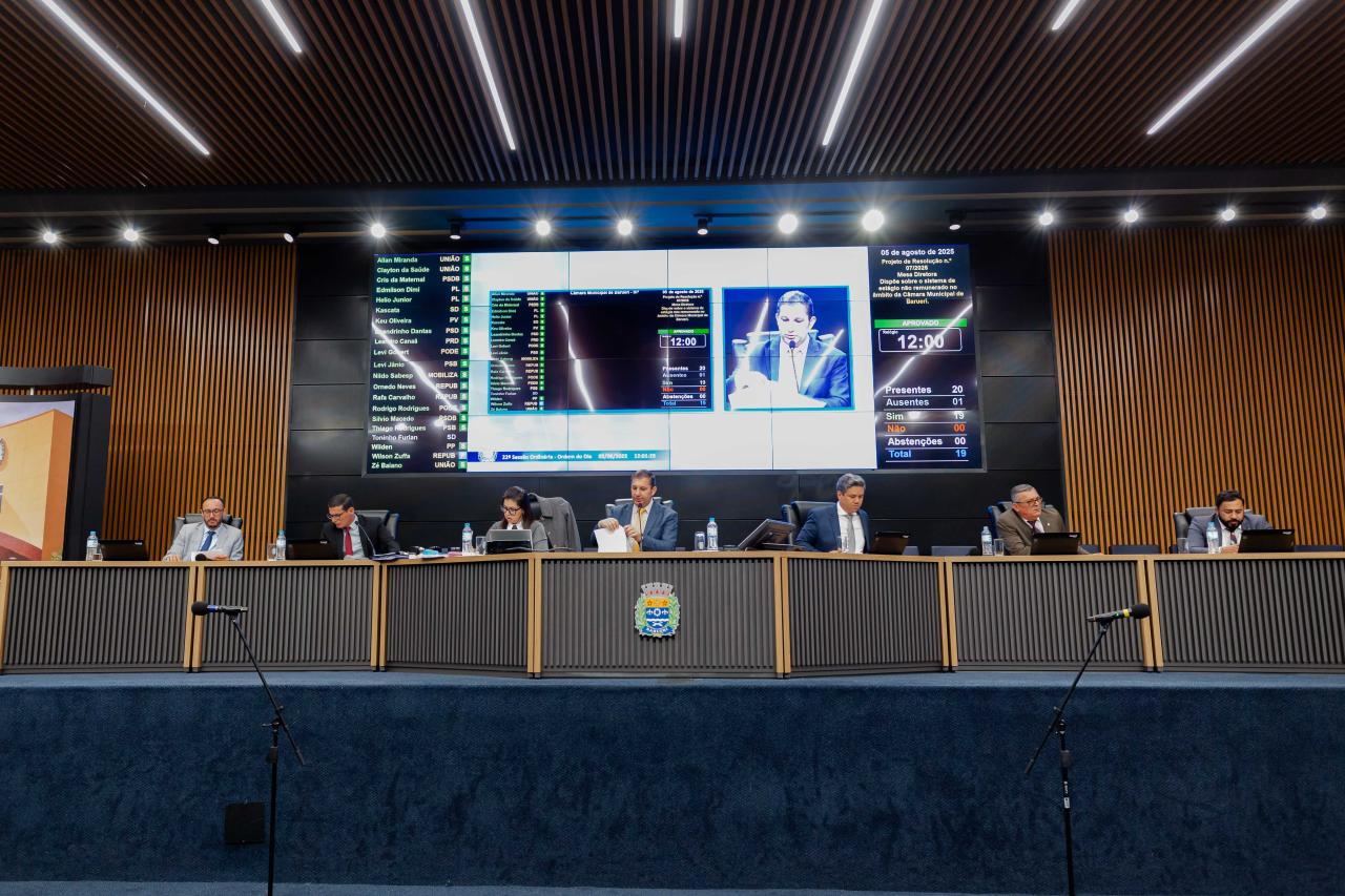 Câmara de Barueri aprova em primeiro turno as diretrizes para o orçamento de 2026