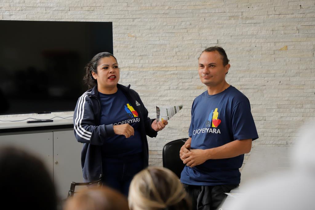 Cooperyara visita Secom e reforça a importância da coleta seletiva em Barueri