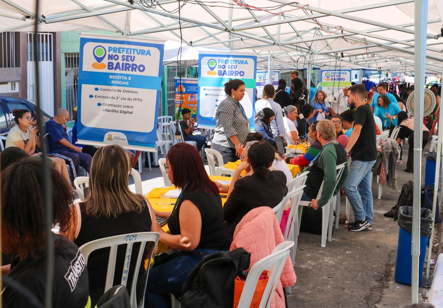 Carapicuíba: Programa Prefeitura no Seu Bairro leva serviços gratuitos à Vila Lourdes nesta quarta-feira (19)