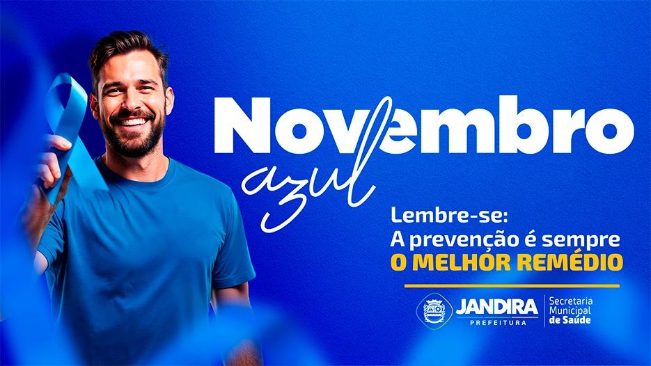 Jandira reforça a importância dos cuidados com a saúde masculina durante o Novembro Azul