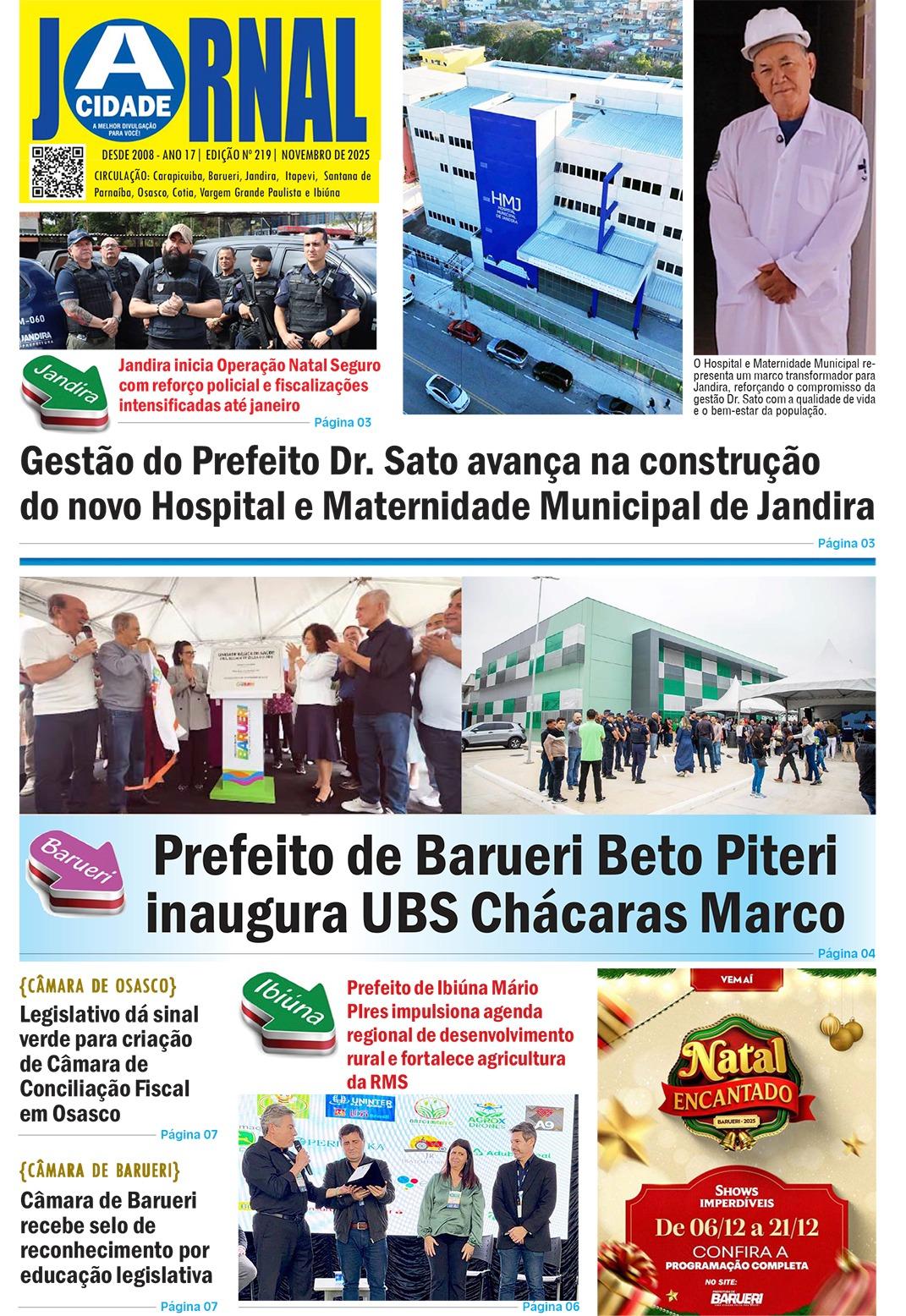 Jornal A CIDADE ed 219 Novembro 2025