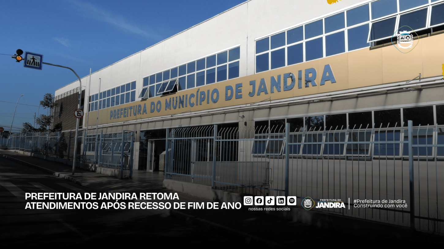 Prefeitura de Jandira retoma atividades administrativas e atendimento ao público