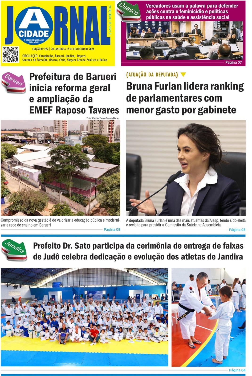 Jornal A CIDADE ed 222 Fevereiro 2026