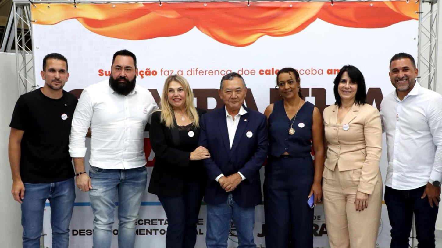 Jandira lança Campanha do Agasalho 2026 para ajudar famílias no inverno
