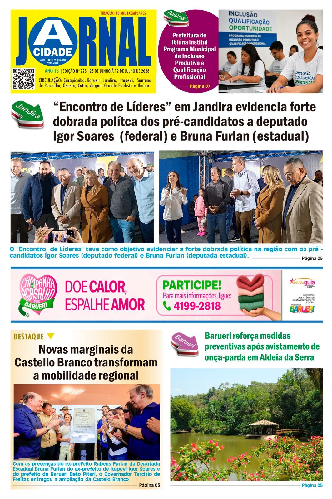 Jornal A CIDADE ed 228 Julho 2026