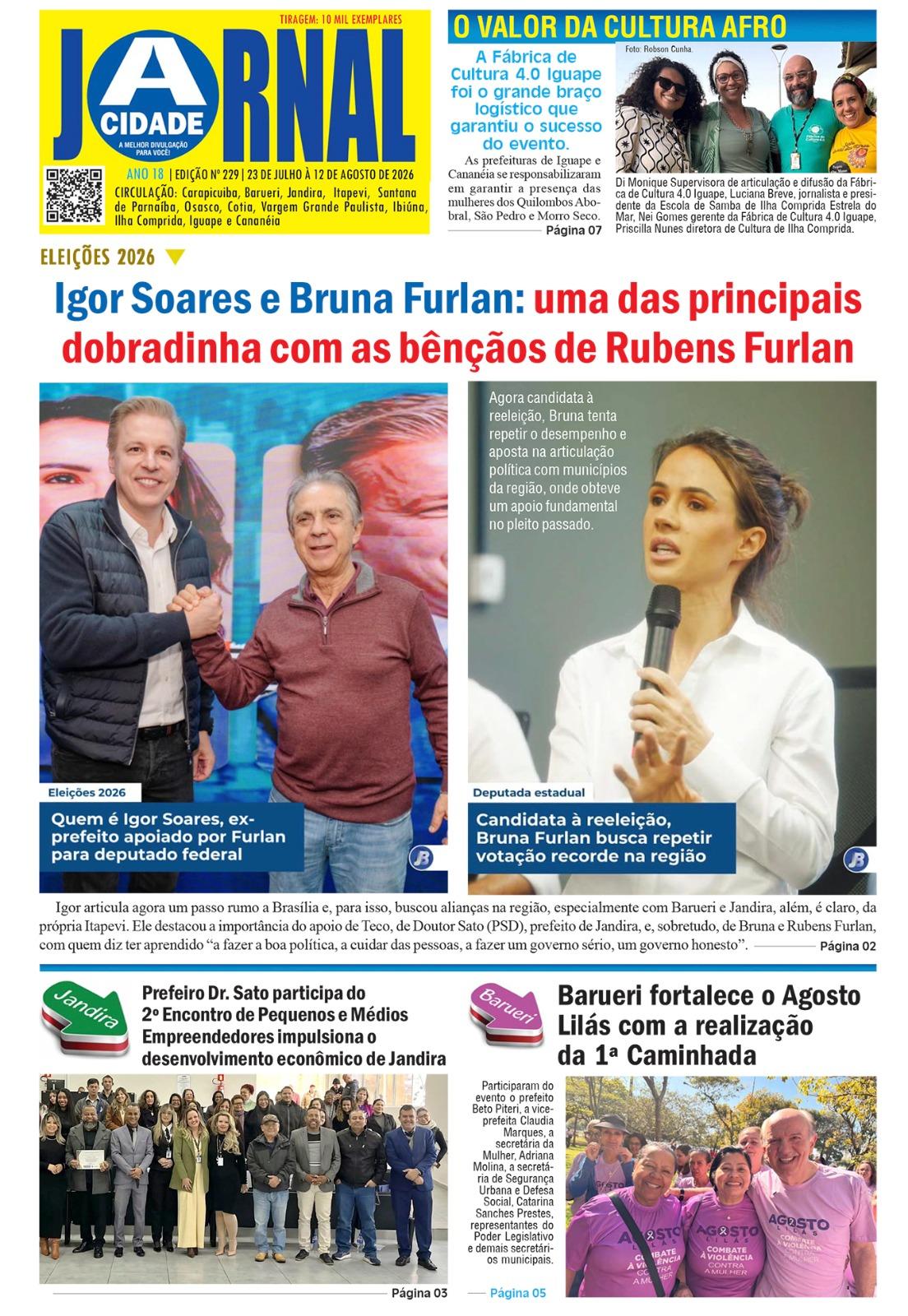 Jornal A CIDADE ed 229 Agosto 2026