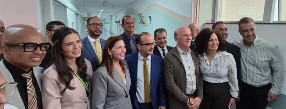 Beto Piteri prefeito de Barueri, inaugura nova ala de cuidados paliativos no Hospital de Retaguarda