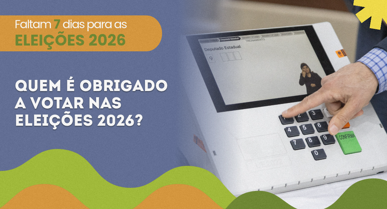Eleições 2026: Quem é obrigado a votar? Veja as regras e as consequências de não comparecer